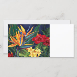 Paradis tropical Invitation et Carte photo
