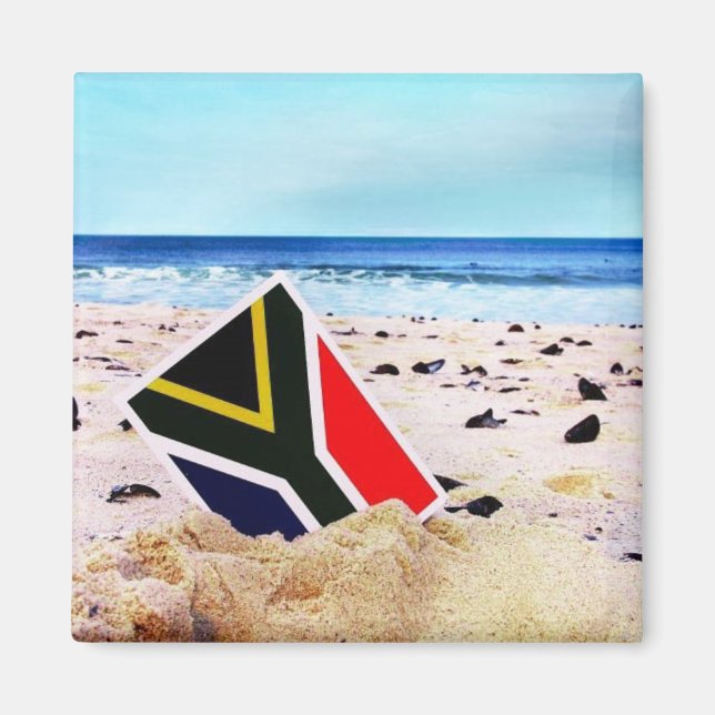 "Paradise Afrique du Sud" JTG Art Magnet (Devant)