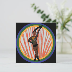 Paradise Dancer une carte de vacances