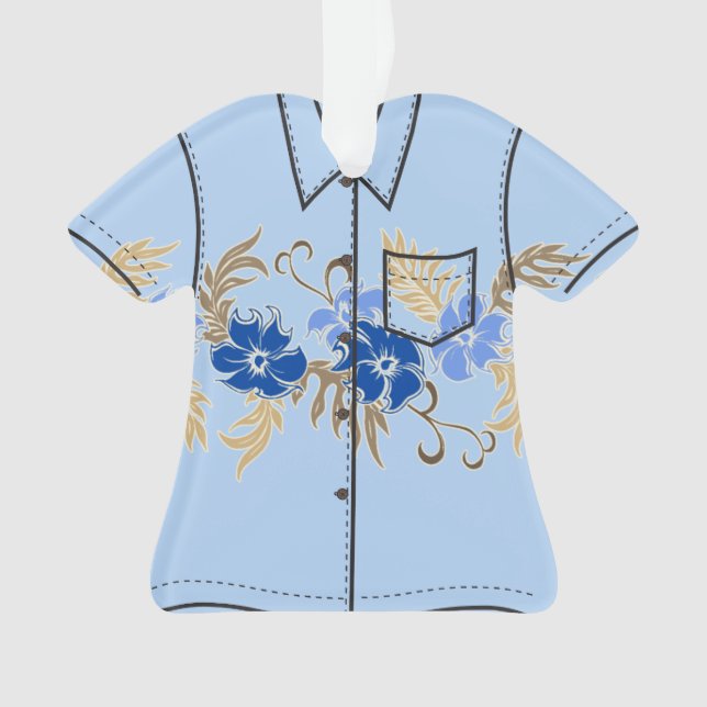 Paradiso Hawaiian Hibiscus Aloha Shirt (devant)