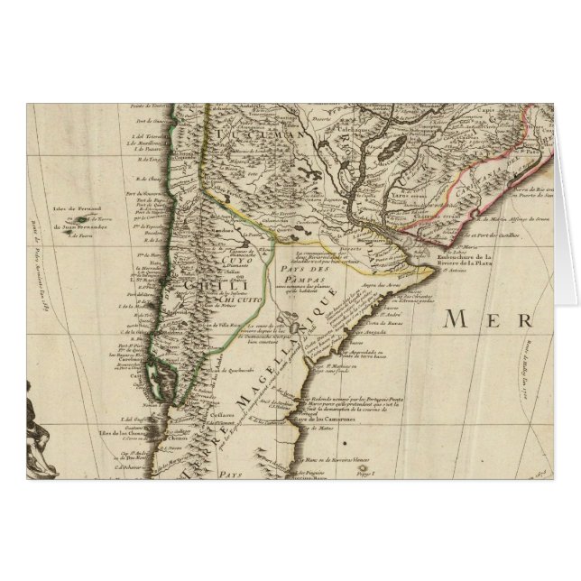 Paraguay, Amérique du Sud (Devant horizontal)
