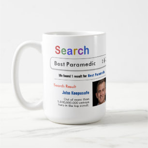 Paramedic Funny Custom Best Search Cadeau Mug