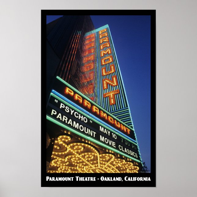 Paramount, Oakland 11x17 Poster (Devant)