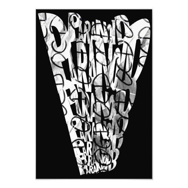 PARANOID! Graphic Poster ( OCD version ) (Devant)