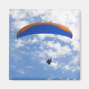 Parapente dans les nuages 2 Magnet