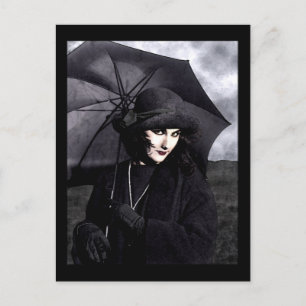 Parapluie - Carte postale