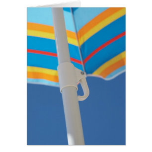 Parapluie de plage rayé