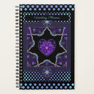 Parapluie violet & coeurs .7