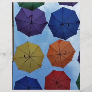Parapluies colorés