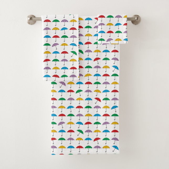 Parapluies en pluie (En situation)