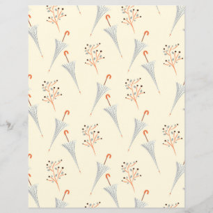 Parapluies et feuillage