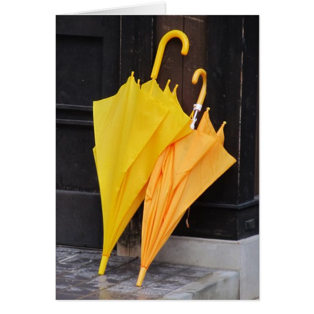 Parapluies heureux - série de TBD (Devant)