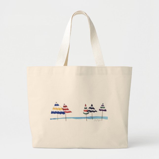 Parapluies sur le sac de plage (Devant)