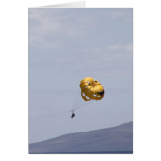 Parasailer heureux