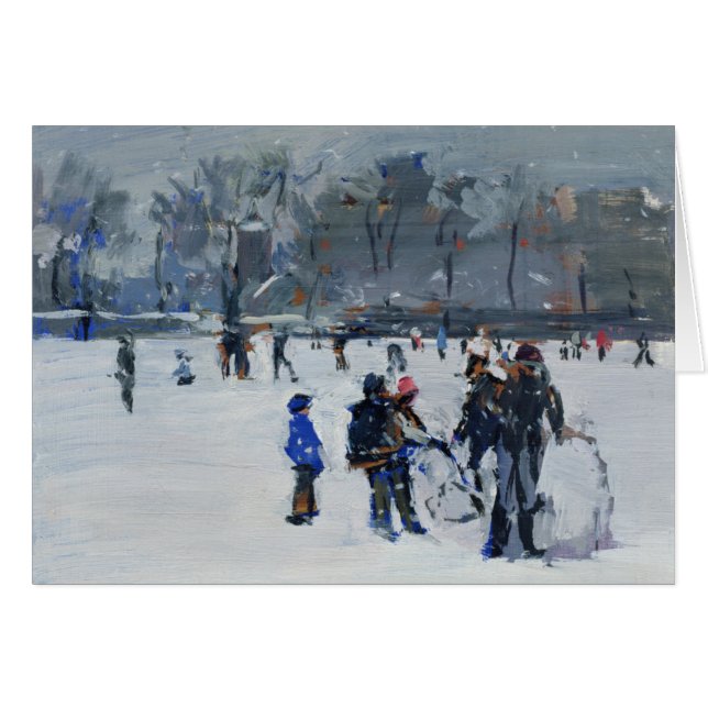 Parc de la Hollande dans la neige 2009 (Devant horizontal)