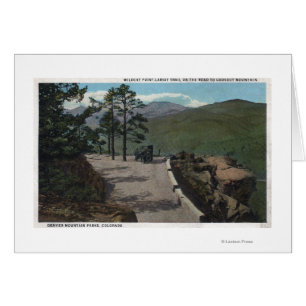 Parc de montagne de Denver, Co - lasso sauvage de