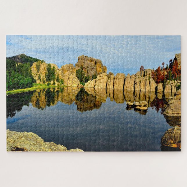 Parc d'état de Custer Dakota. Jigsaw Puzzle (Horizontal)