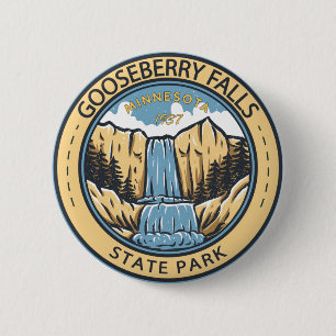 Parc d'état de Gooseberry Falls Minnesota Badge