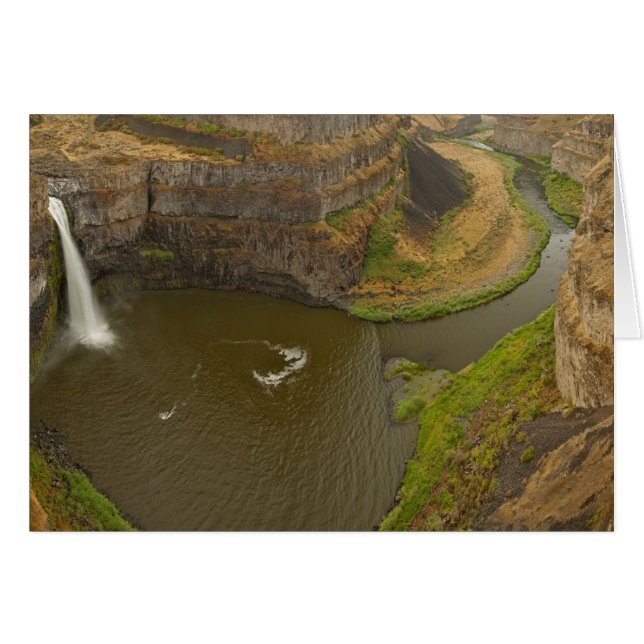 Parc d'État de Palouse Falls haut de 60 mètres à (Devant horizontal)