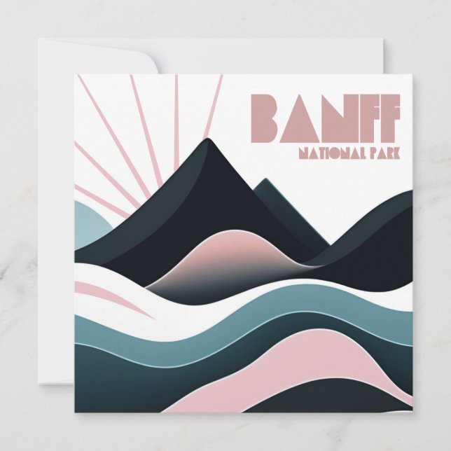 Parc national Banff Collines colorées (Devant)