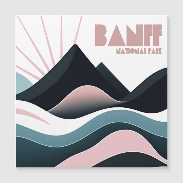 Parc national Banff Collines colorées (Devant)