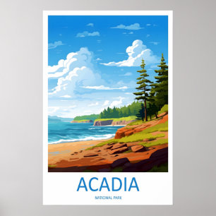 Parc national d'Acadia Impression de voyage Art mu