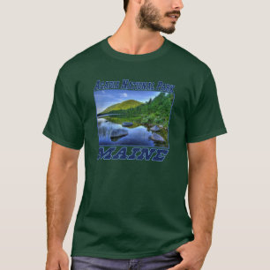 Parc national d'Acadia - T-shirt foncé adulte du
