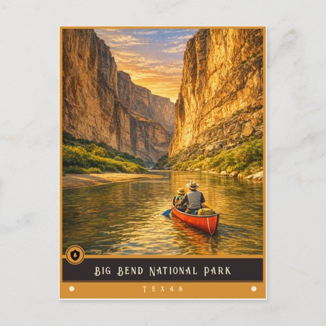 Parc national de Big Bend Texas | Carte postale an (Devant)