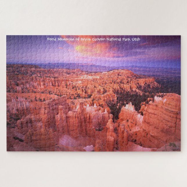 Parc national de Bryce Canyon Utah. Puzzle (Horizontal)