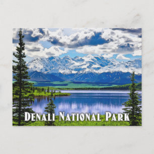 Parc national de Denali - Carte postale