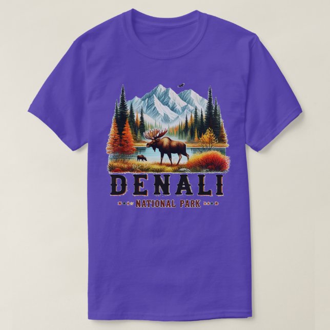 Parc national de Denali TShirt (Design devant)