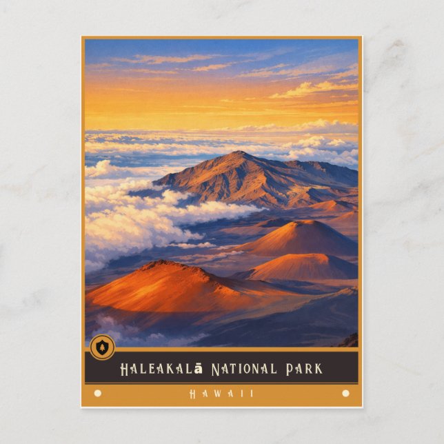 Parc national de Haleakalā | Carte postale ancienn (Devant)