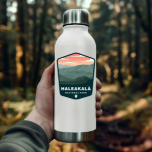 Parc national de Haleakala Vintage Sticker Die-C