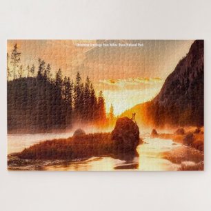 Parc national de la Pierre Jaune. Jigsaw Puzzle