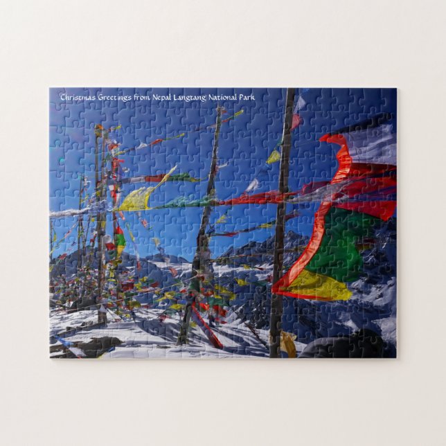 Parc national de Langtang Népal. Puzzle (Horizontal)