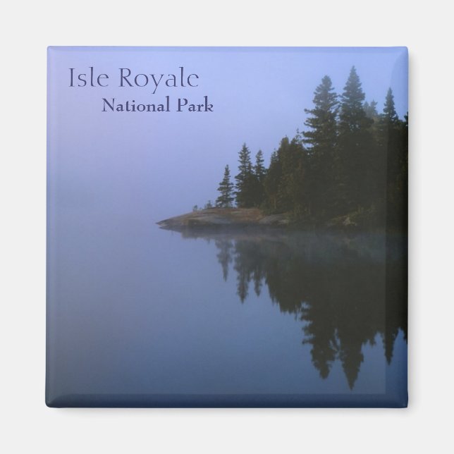 Parc national de l'Isle Royale Magnet (Devant)