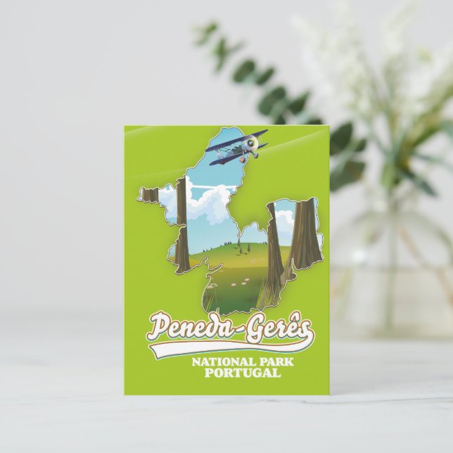 Parc national de Peneda-gerês Carte du Portugal (Debout devant)