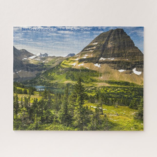 Parc national de Pierre Jaune. Jigsaw Puzzle (Horizontal)