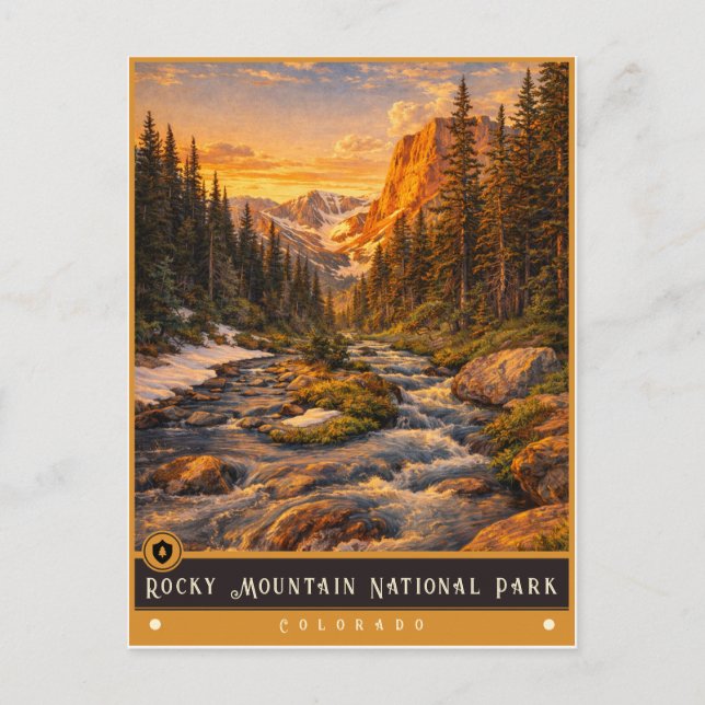 Parc national de Rocky Mountain | Carte postale an (Devant)