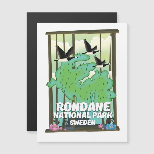 Parc national de Rondane Suède (Devant / Derrière)