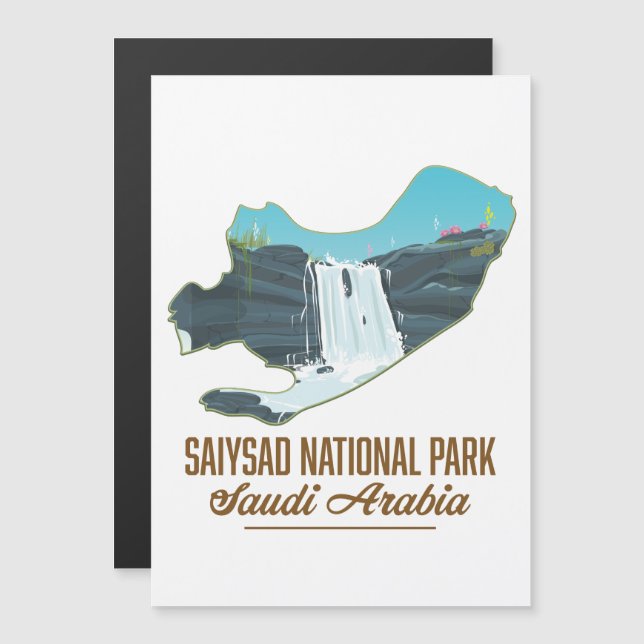 Parc national de Saiysad, arabie saoudite (Devant / Derrière)