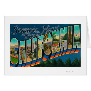 Parc national de séquoia, la Californie