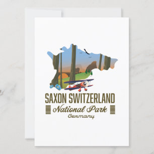 Parc national de Suisse saxonne Allemagne carte