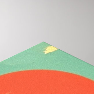 Parc national de toile enroulé de style rétro