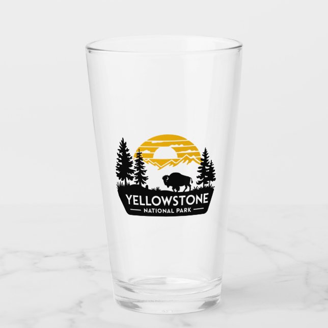 Parc national de Yellowstone Boire Verre Tumbler (Devant)