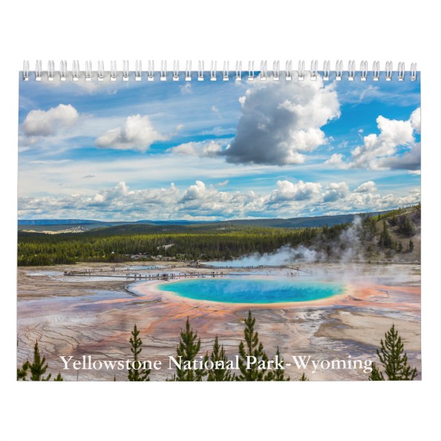 Parc national de Yellowstone - Calendrier du Wyomi (Protection)