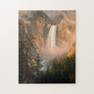 Parc national de Yellowstone Falls Puzzle sauvage
