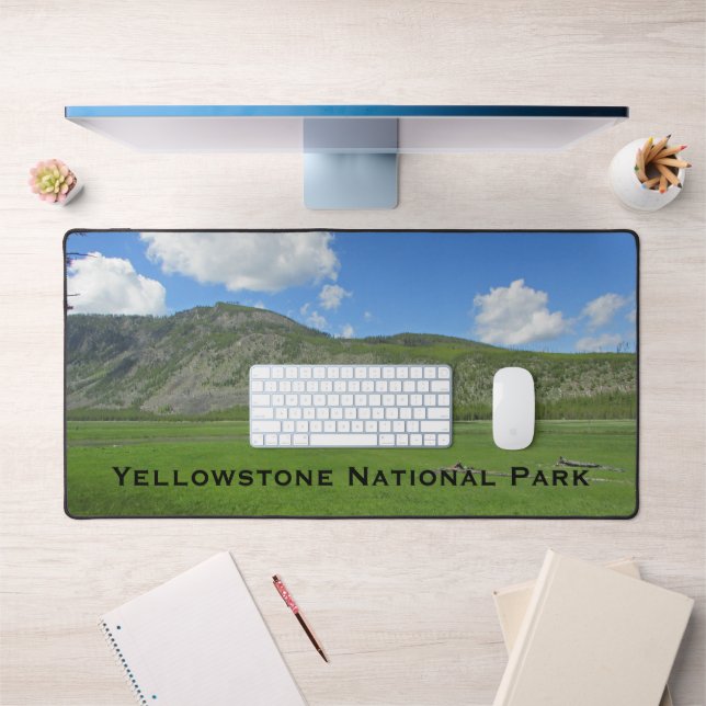 Parc national de Yellowstone Green Meadow Photo (Bureau 1)