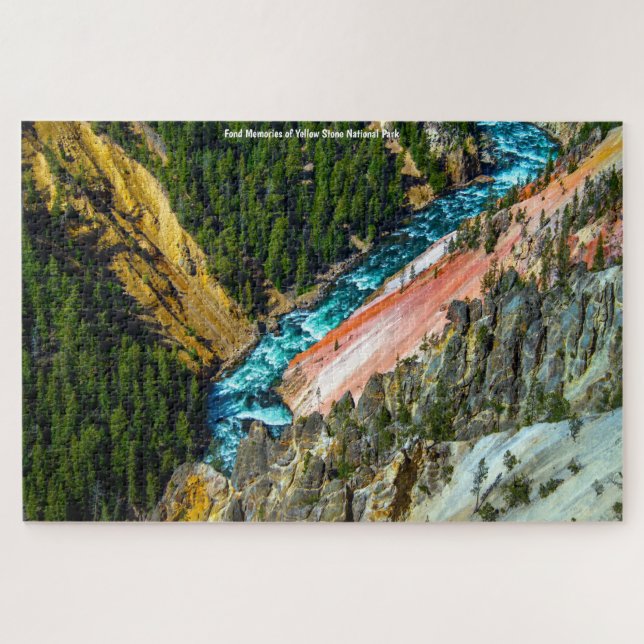 Parc national de Yellowstone . Puzzle (Horizontal)
