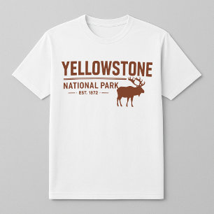 Parc national de Yellowstone T-Shirt d'orignal